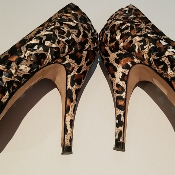 🐆 Leopard print satin shoes Aldo - Picture 3 of 7